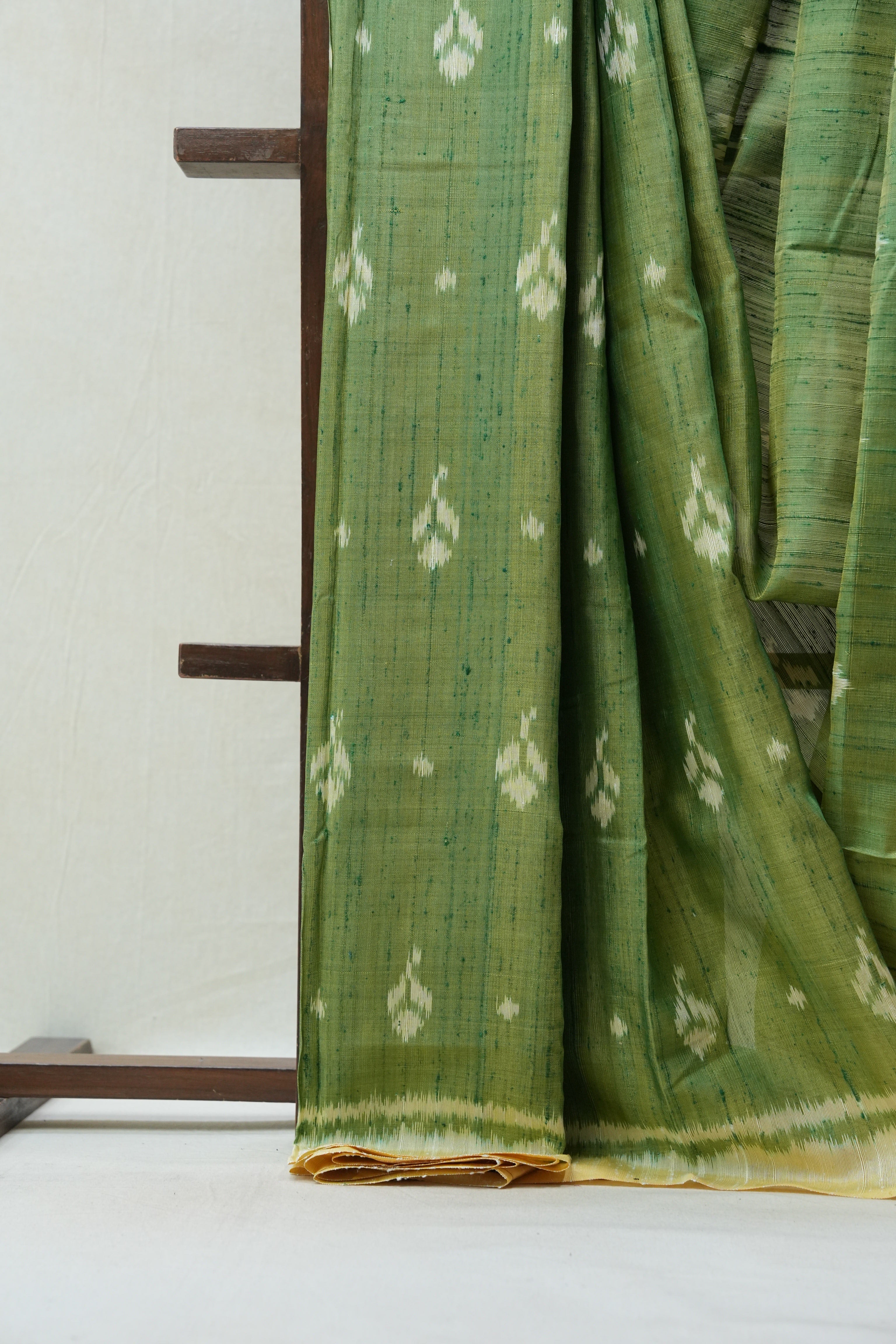 Green Rajkot Patola Silk Saree - SRGRPSS458