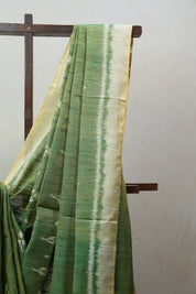 Green Rajkot Patola Silk Saree - SRGRPSS458