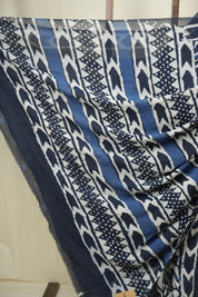 Indigo HBP Georgette Saree - SRIHGS72