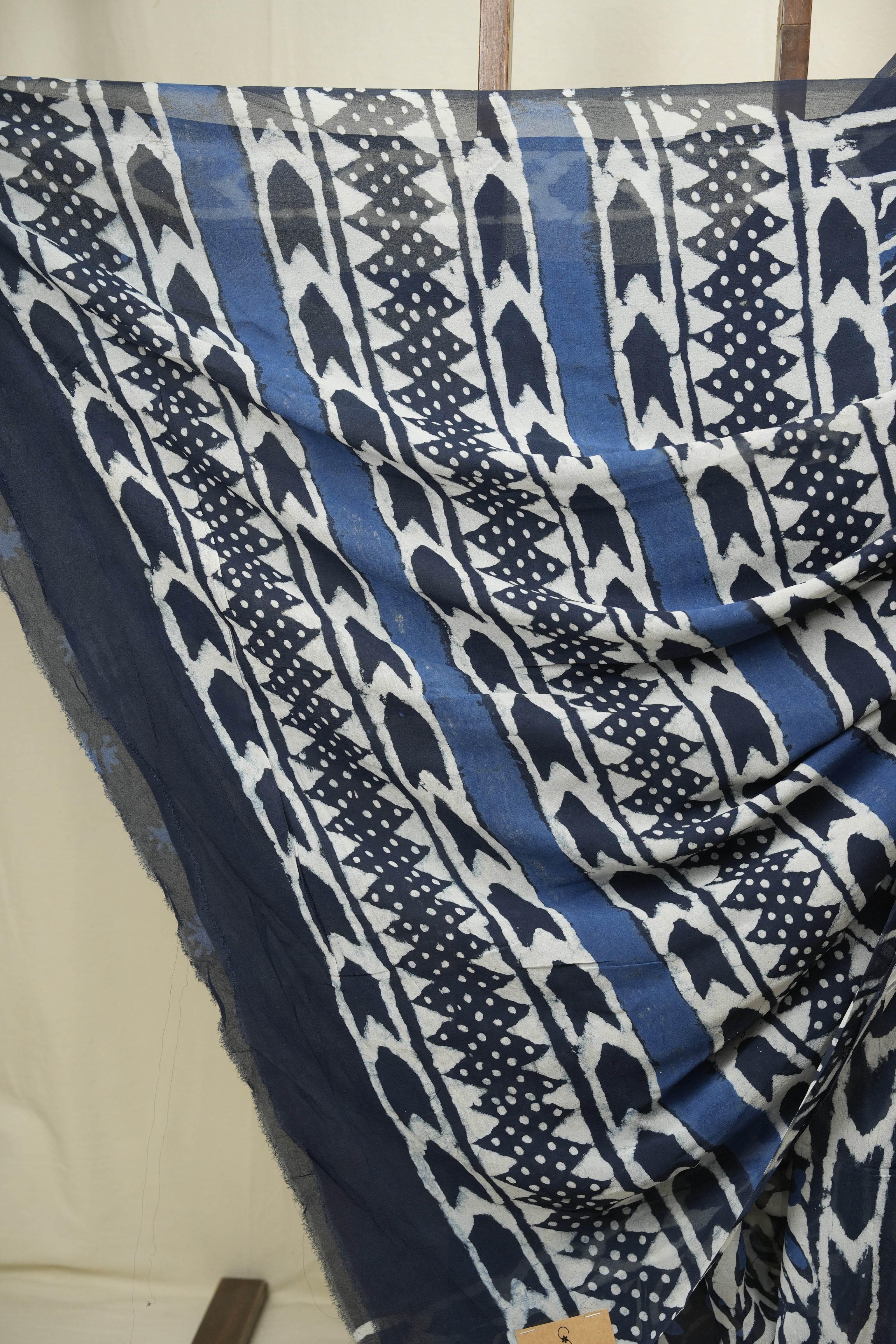 Indigo HBP Georgette Saree - SRIHGS72