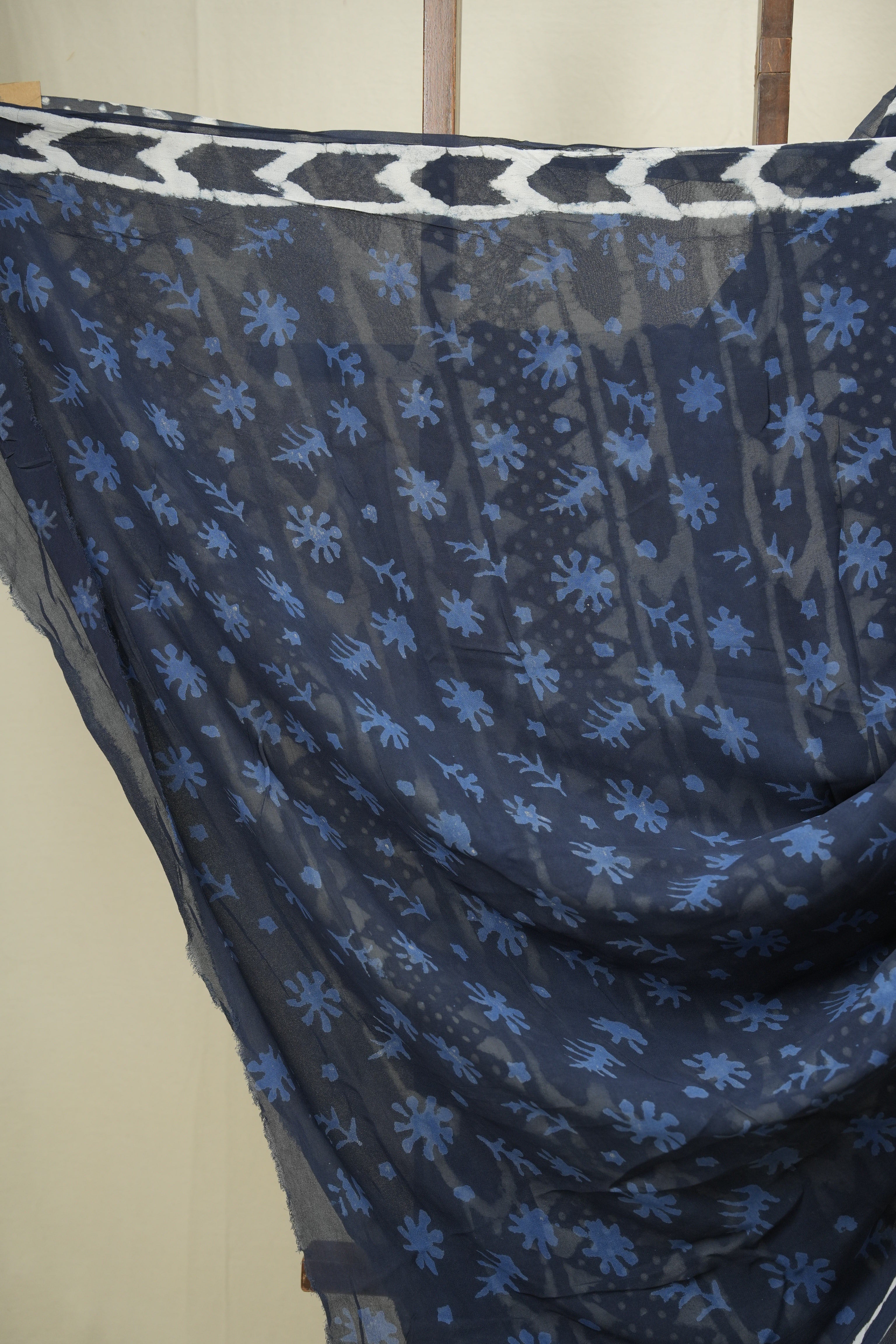 Indigo HBP Georgette Saree - SRIHGS72