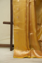 Yellow Tissue Banarasi Silk Saree - SRYBTSS117