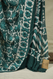 Green HBP Georgette Saree - SRGHGS74