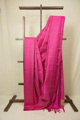 Pink Raw Silk Saree - SRPRSS1032