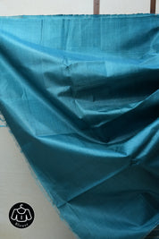 Teal Blue Tussar Silk Saree - SRTBTSS1492