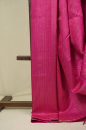 Pink Raw Silk Saree - SRPRSS1032
