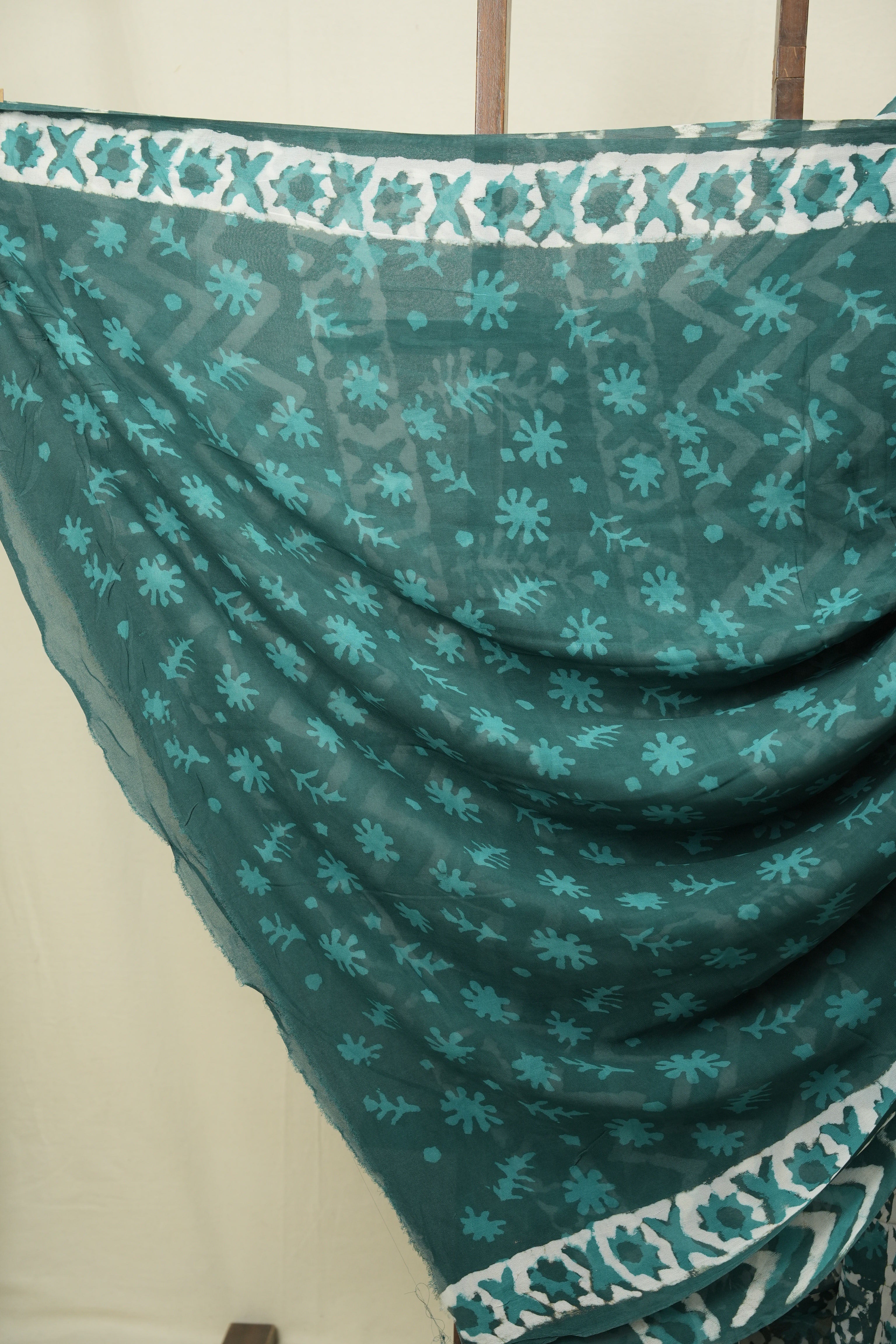 Green HBP Georgette Saree - SRGHGS74