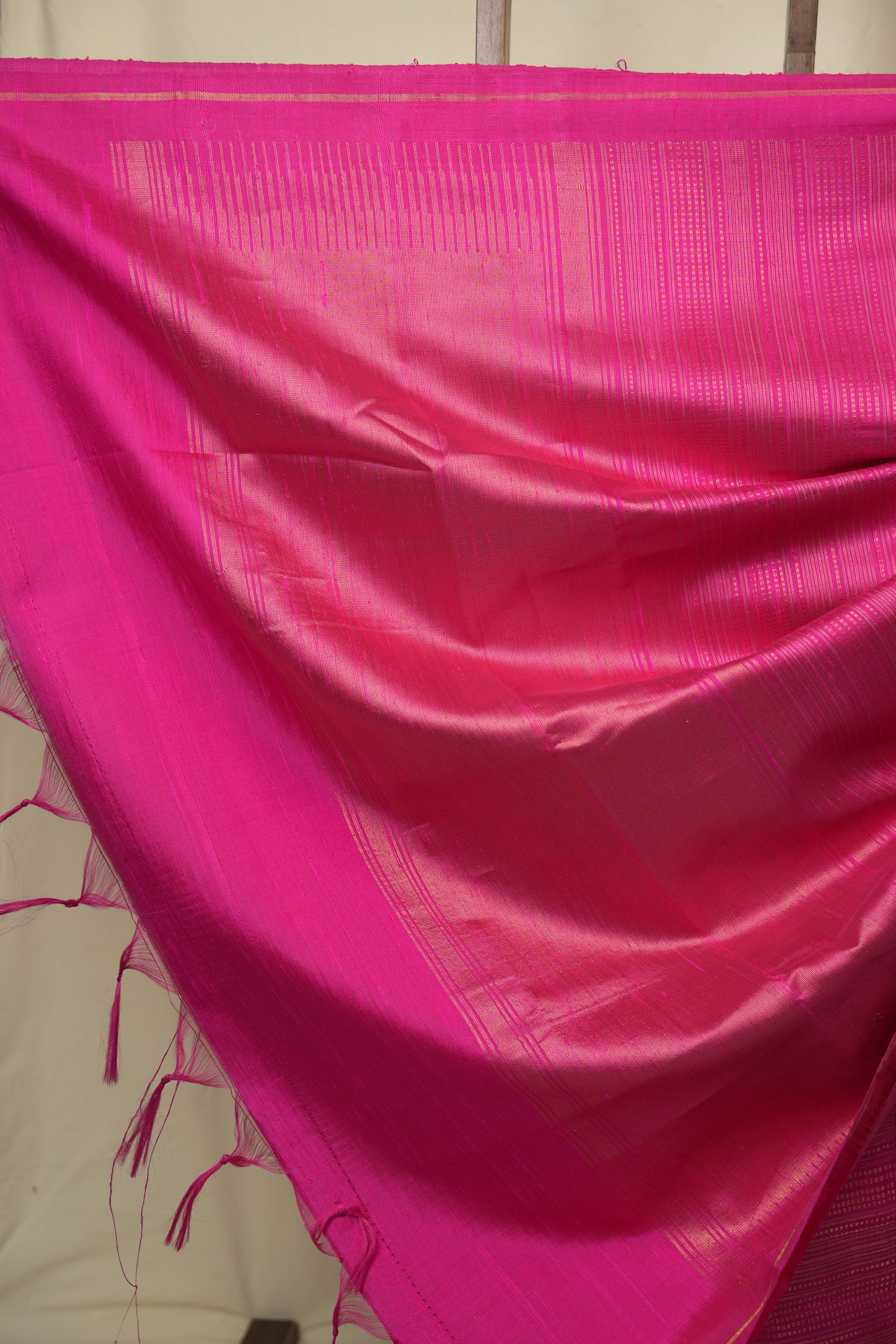 Pink Raw Silk Saree - SRPRSS1032