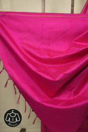 Pink Raw Silk Saree - SRPRSS1032