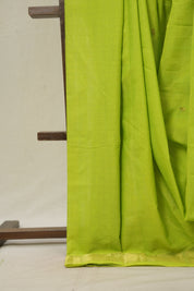 Neon Green Cotton Paithani Saree - SRNGCPS713