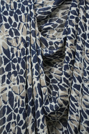 Blue HBP Georgette Saree - SRBHGS75