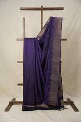 Purple Raw Silk Saree - SRPRSS935