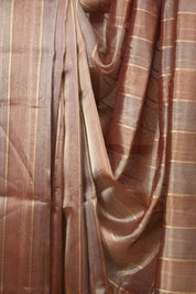 Brown Tissue Banarasi Silk Saree - SRBTBSS102