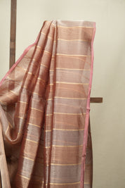 Brown Tissue Banarasi Silk Saree - SRBTBSS102