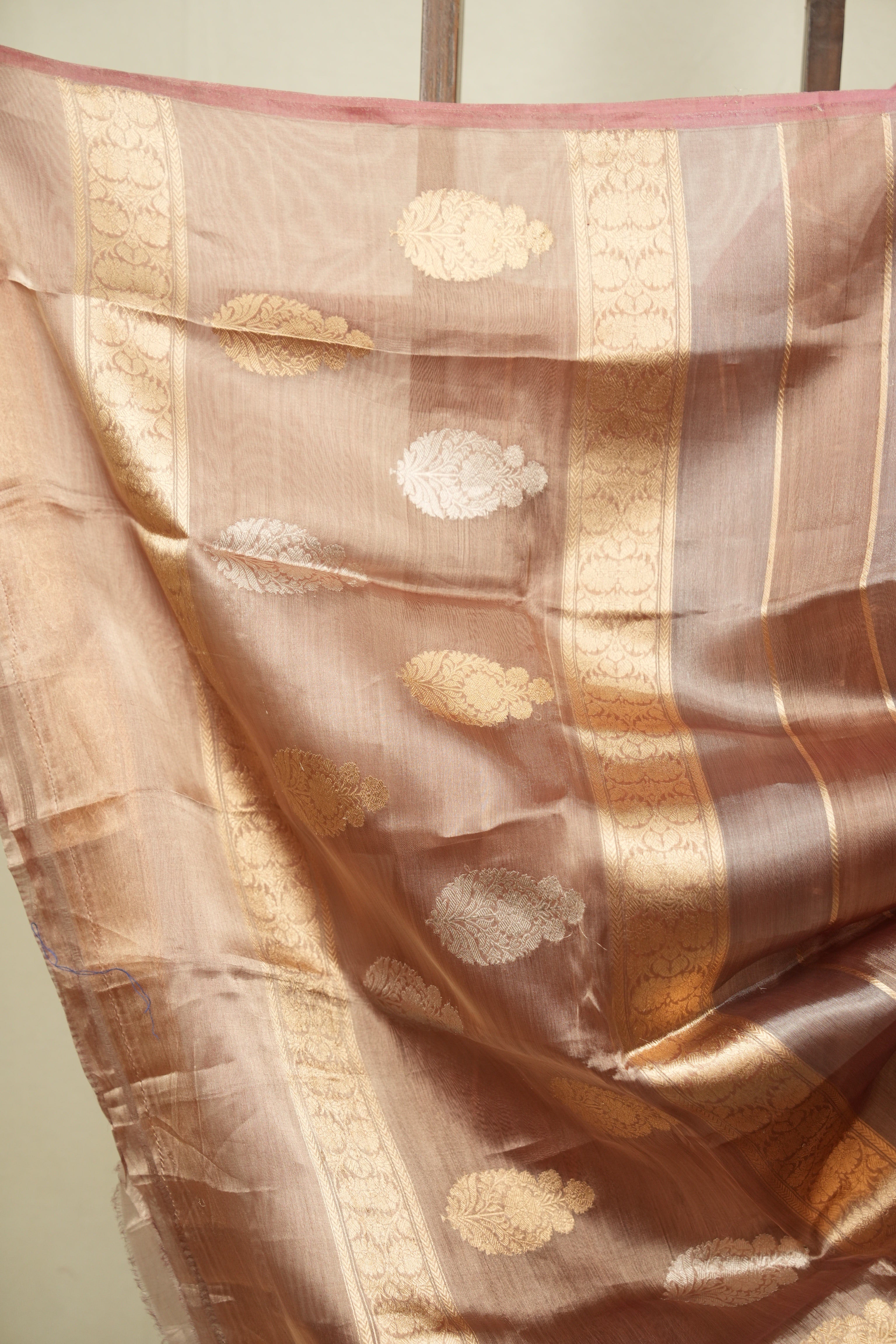 Brown Tissue Banarasi Silk Saree - SRBTBSS102
