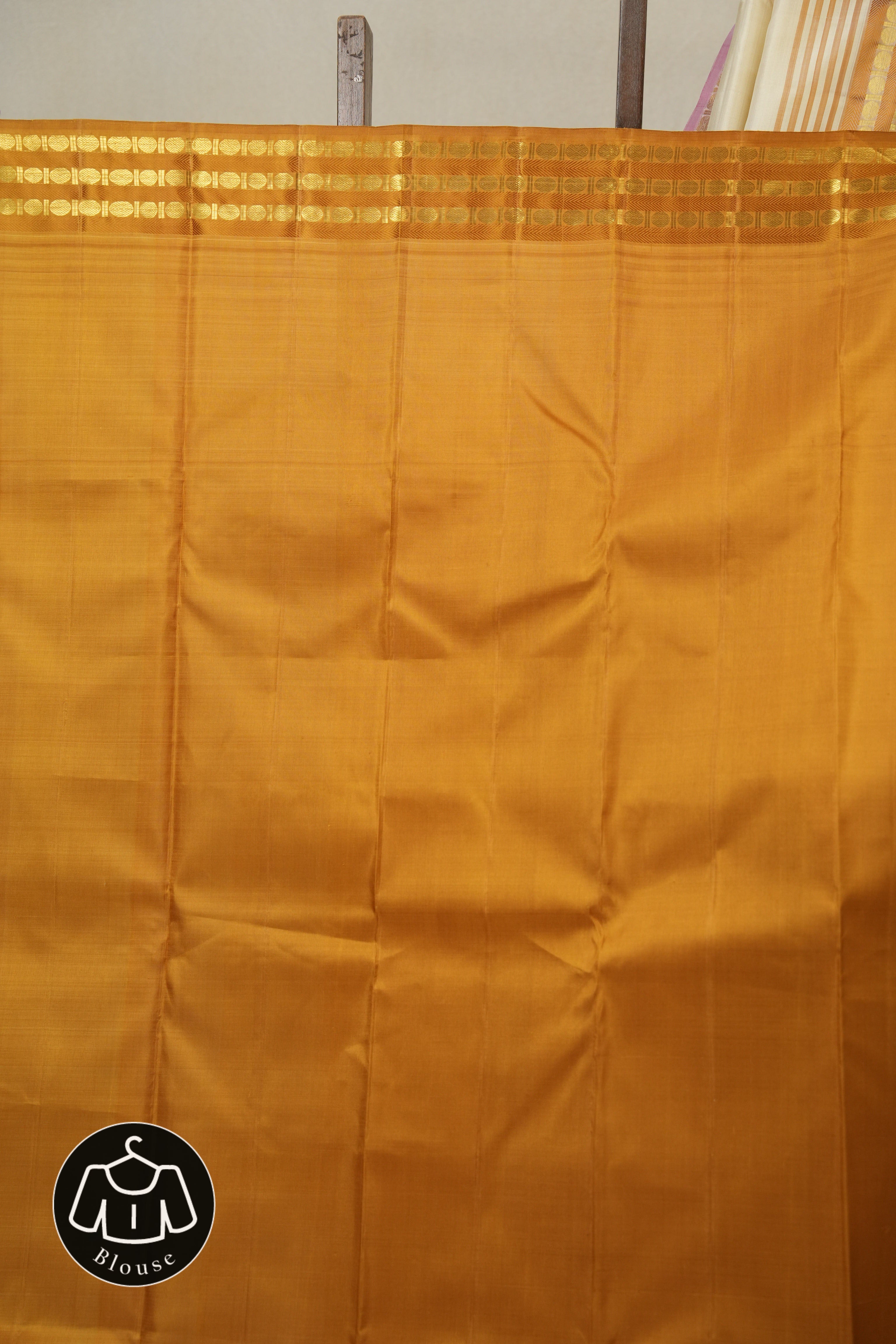 Cream Kanjivaram Silk Saree - SRCKSS1062