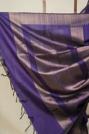 Purple Raw Silk Saree - SRPRSS935