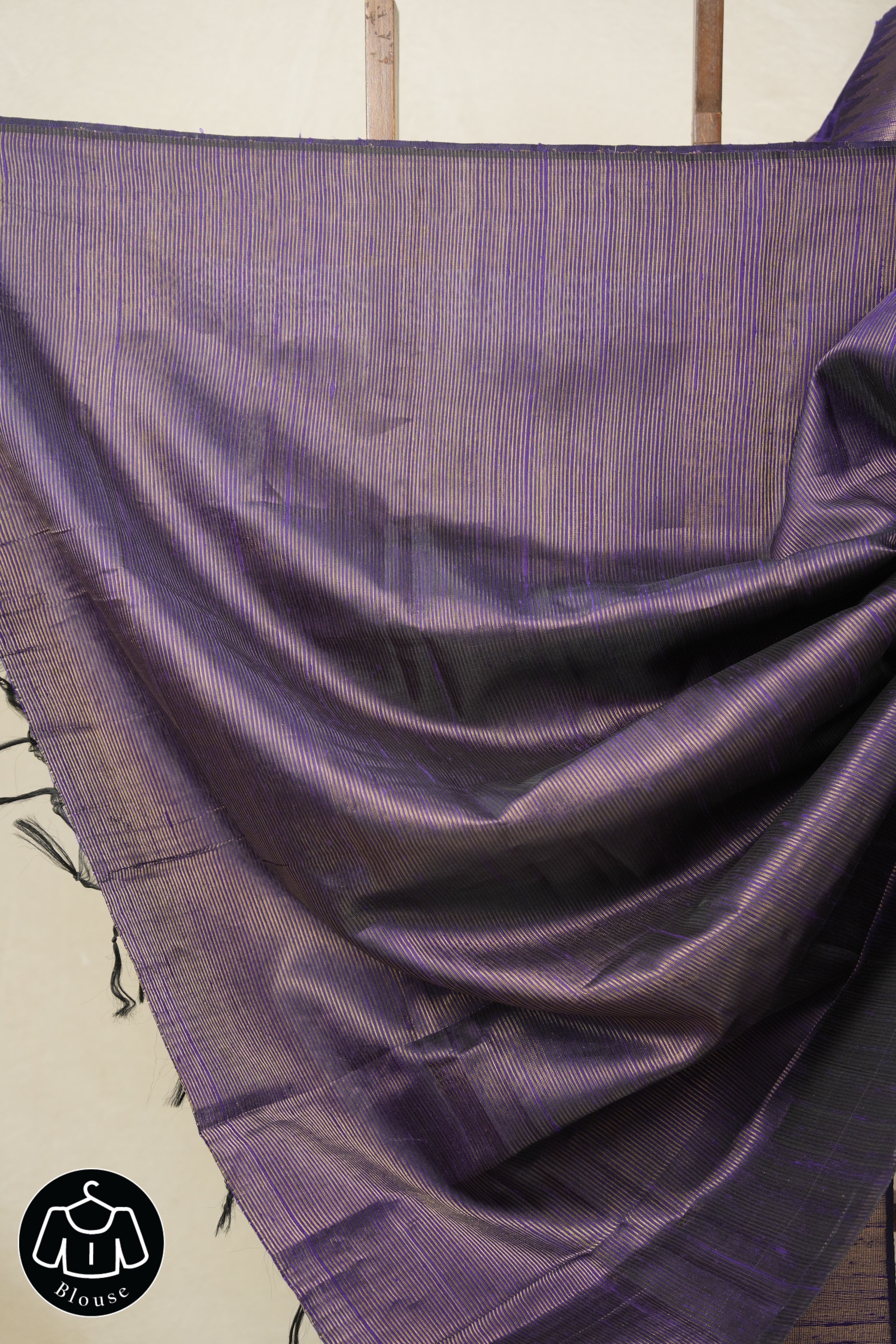 Purple Raw Silk Saree - SRPRSS935