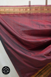 Green Gadwal Cotton Silk Saree - SRGGCSS97