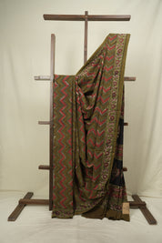 Mahendi HBP Cotton Saree - SRMCS3625