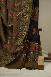 Mahendi HBP Cotton Saree - SRMCS3625