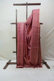 Pink Tussar Silk Saree - SRPTSS1452