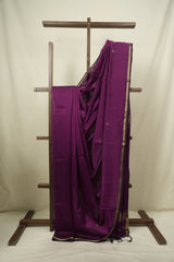 Magenta Maheshwari Saree - SRMMS1333