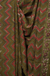 Mahendi HBP Cotton Saree - SRMCS3625