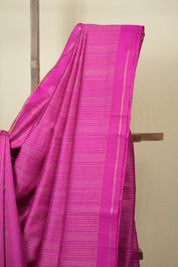 Pink Raw Silk Saree - SRPRSS1037