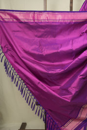 Magenta Silk Paithani Saree - SRMSPS791