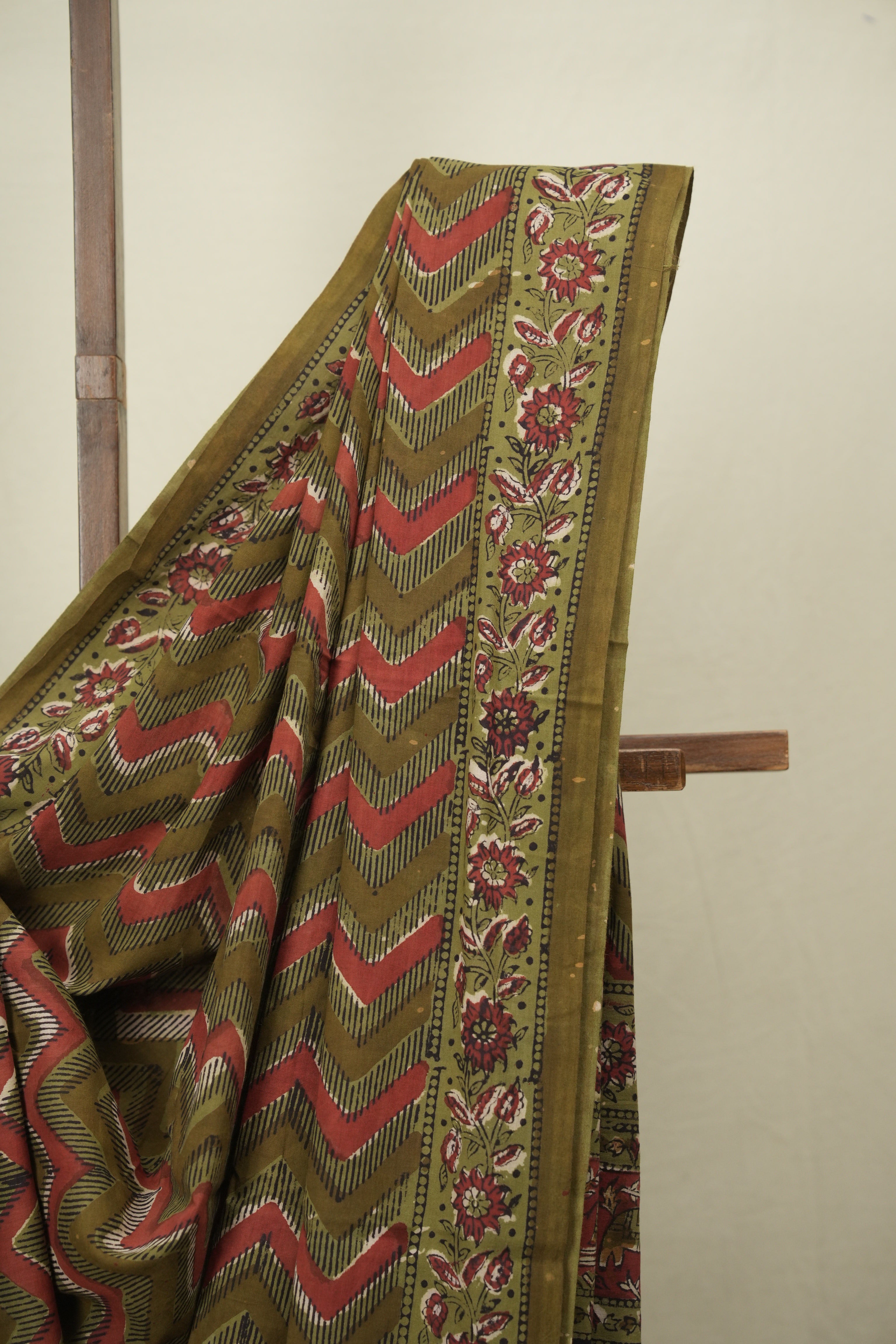 Mahendi HBP Cotton Saree - SRMCS3625