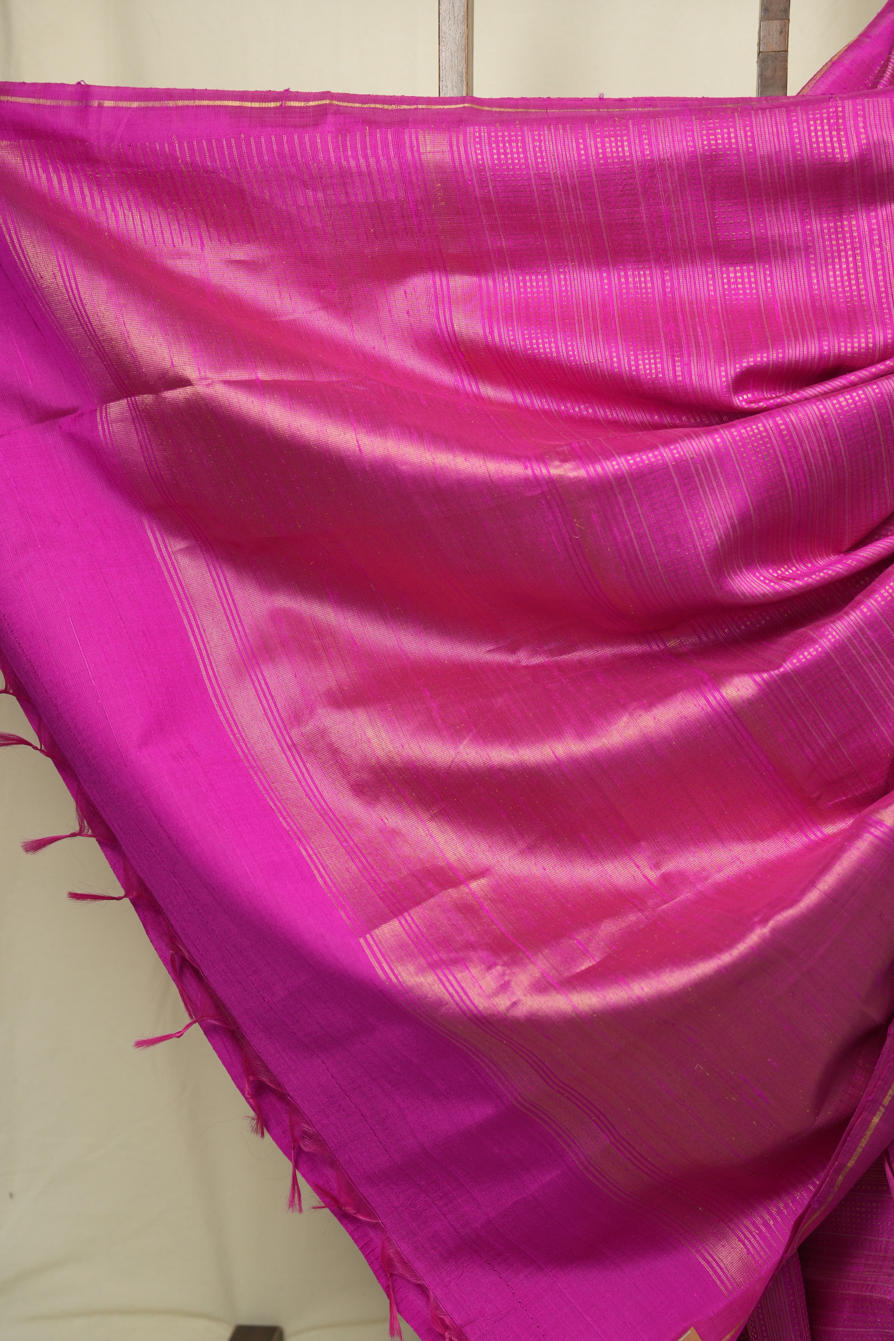 Pink Raw Silk Saree - SRPRSS1037