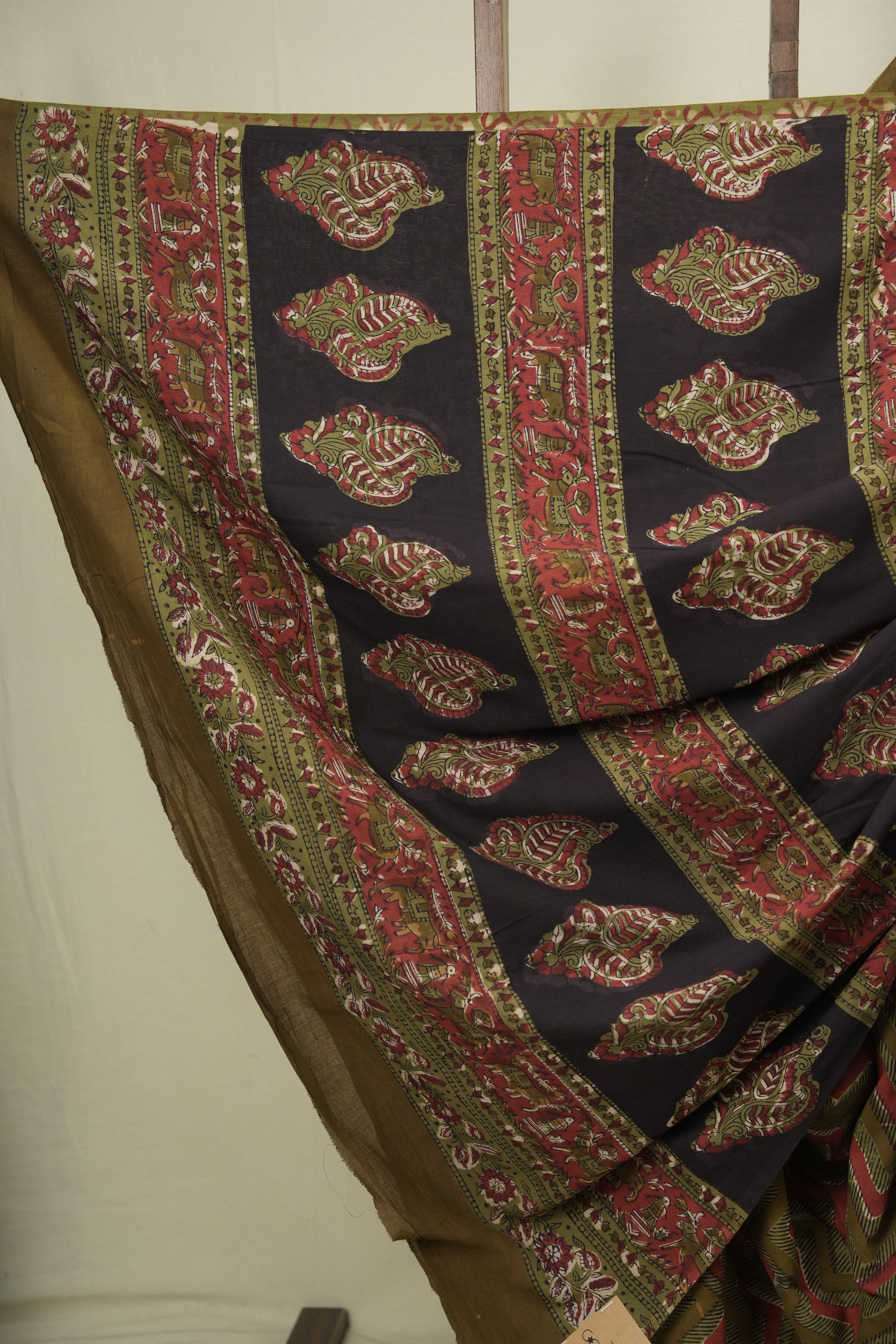 Mahendi HBP Cotton Saree - SRMCS3625