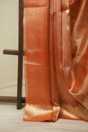 Orange Tissue Banarasi Silk Saree - SROTBSS111