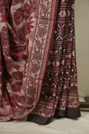 Brick HBP Cotton Saree - SRBCS3624