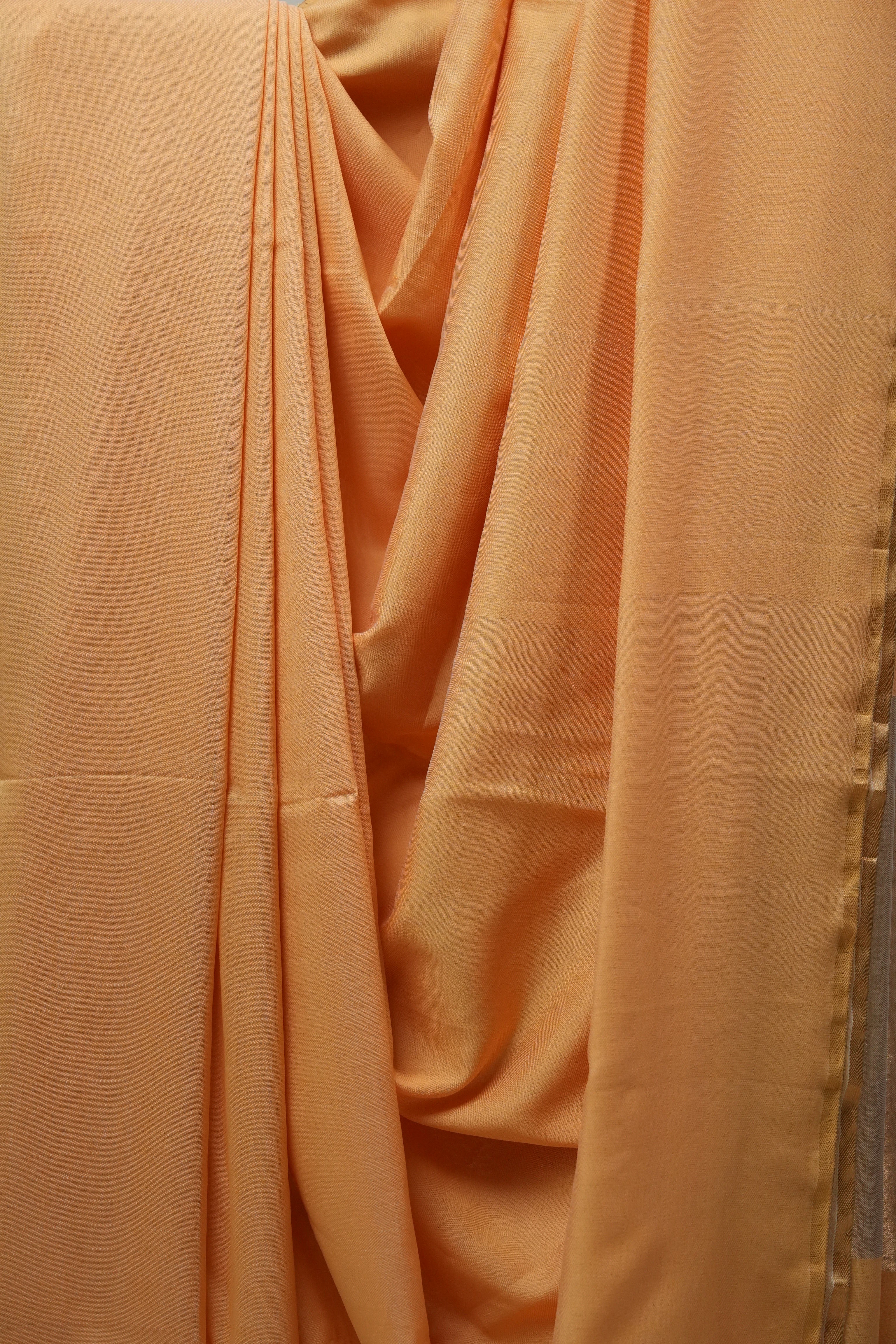 Peach Maheshwari Saree - SRPMS593
