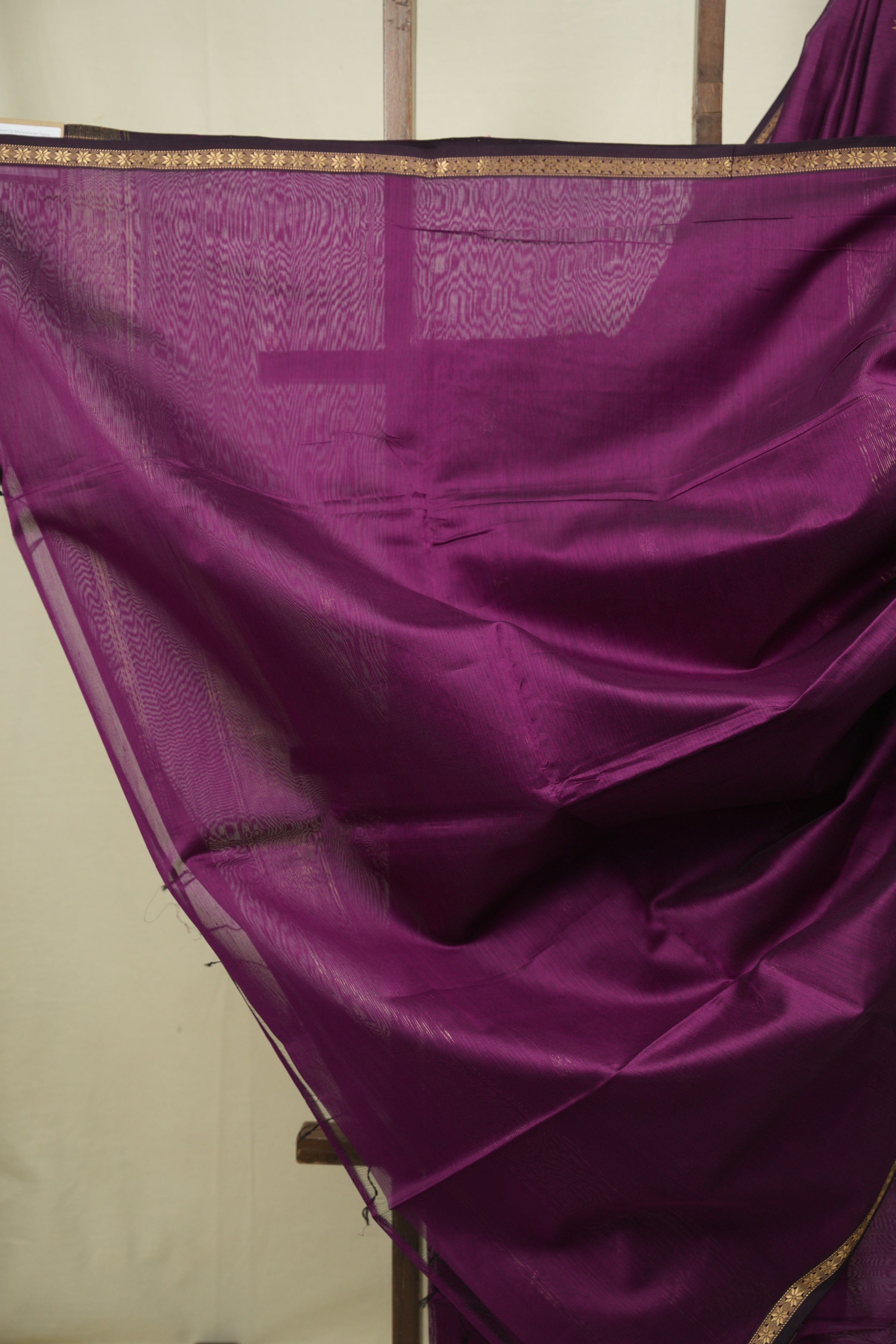 Magenta Maheshwari Saree - SRMMS1333