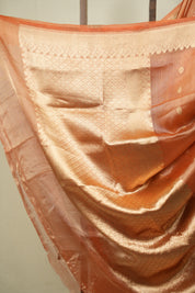 Orange Tissue Banarasi Silk Saree - SROTBSS111