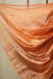 Orange Tissue Banarasi Silk Saree - SROTBSS111