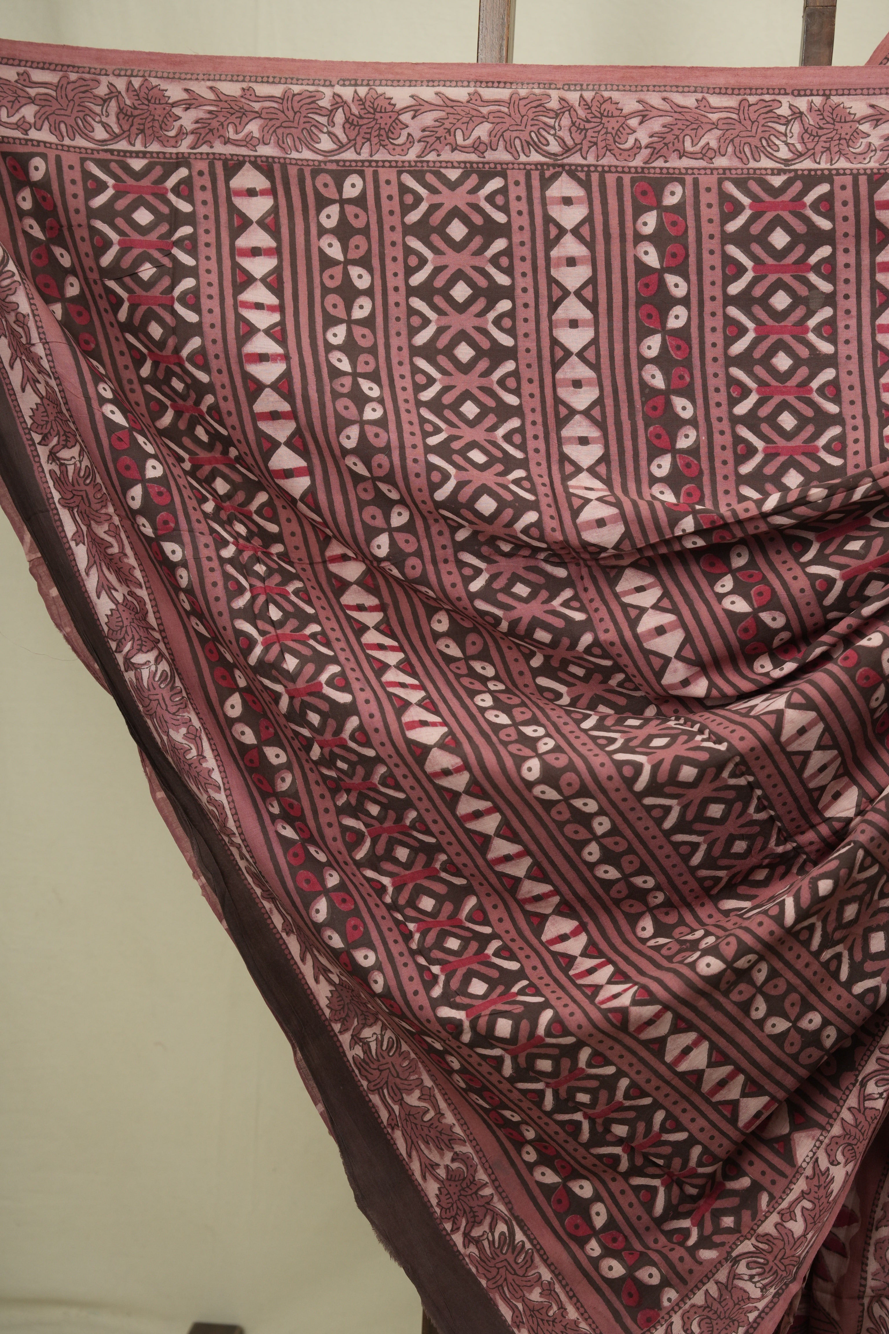 Brick HBP Cotton Saree - SRBCS3624
