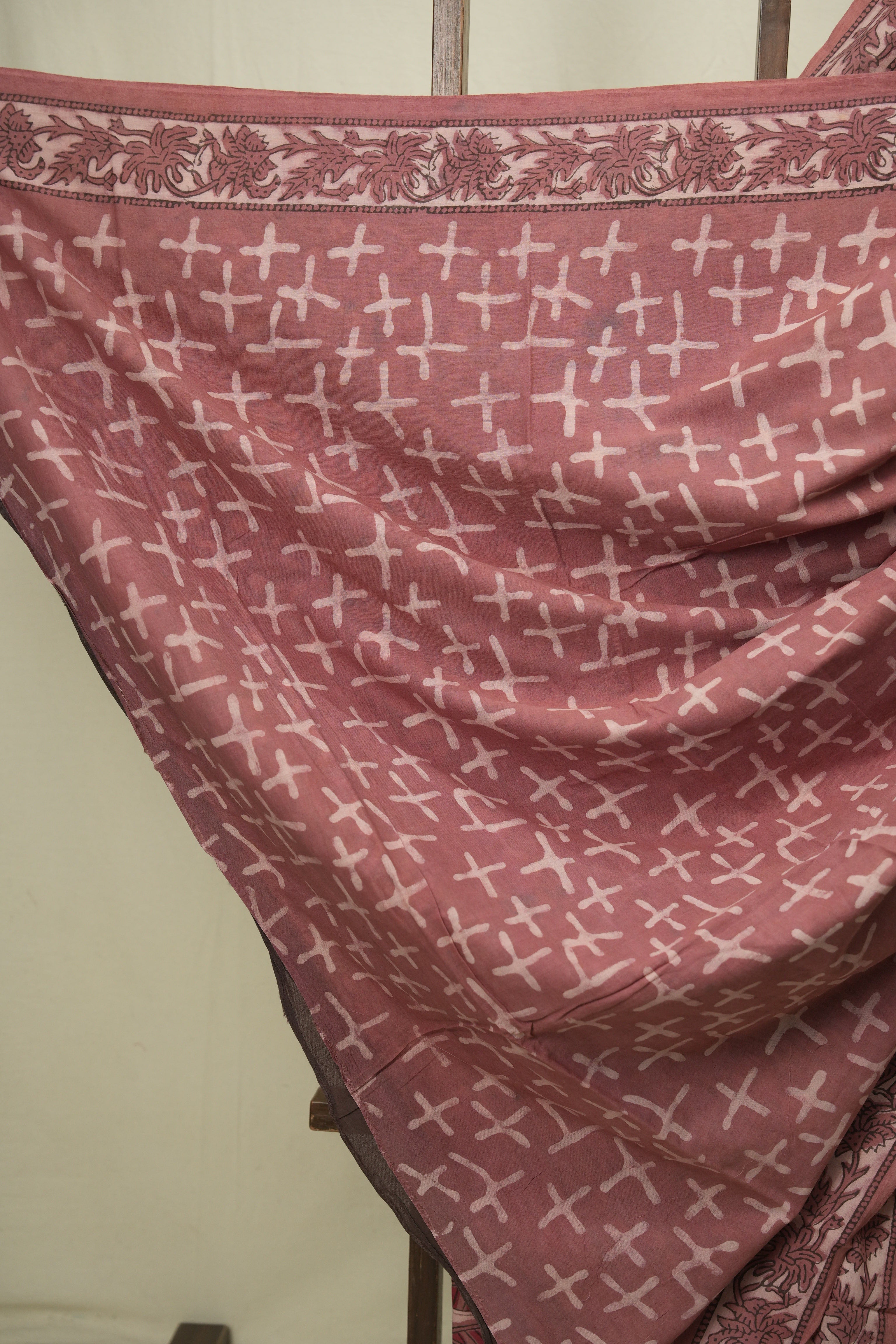 Brick HBP Cotton Saree - SRBCS3624