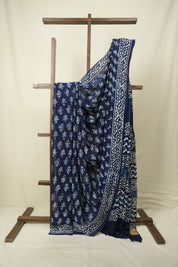 Indigo HBP Georgette Saree - SRIHGS79