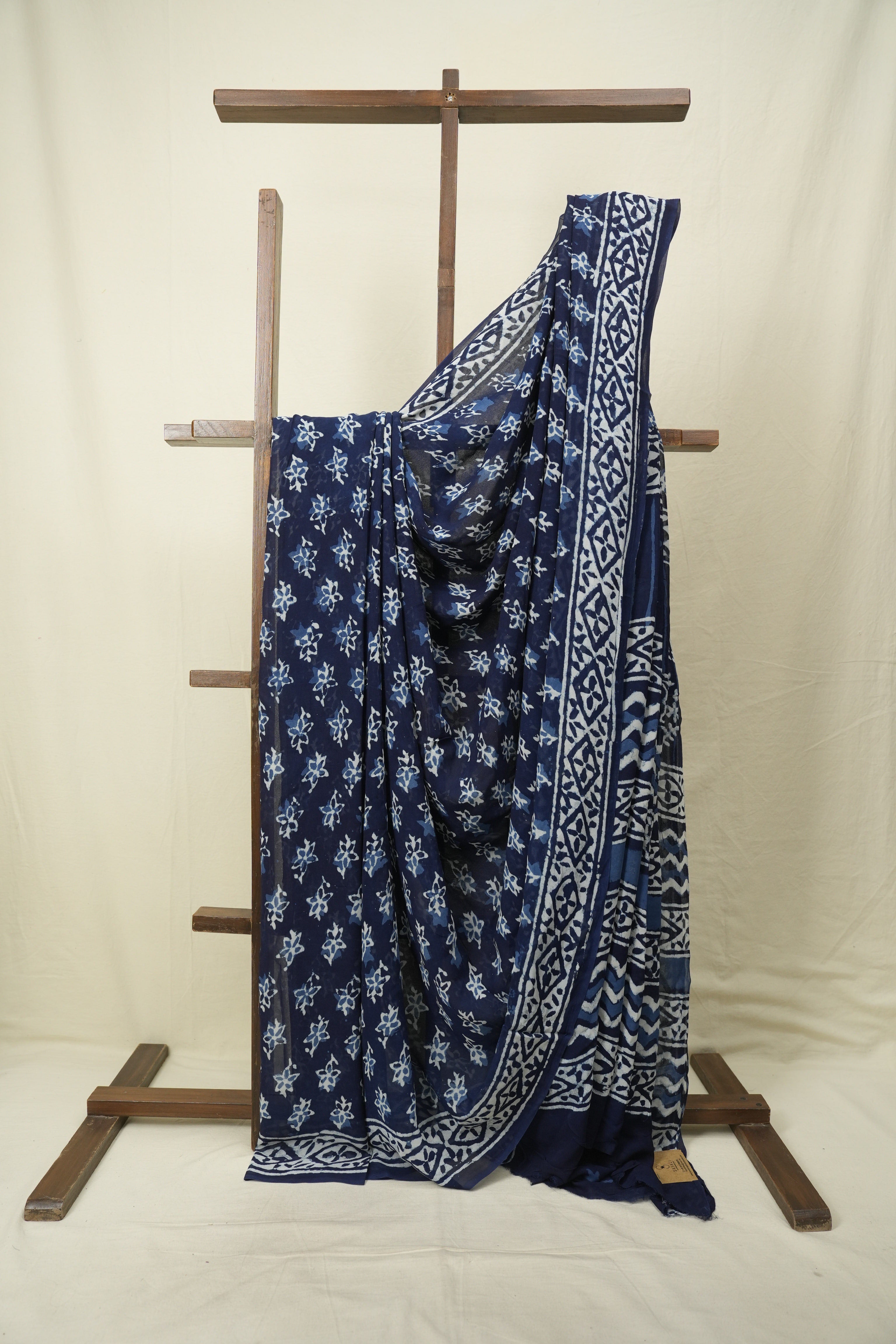 Indigo HBP Georgette Saree - SRIHGS79