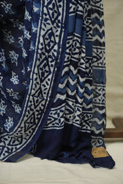 Indigo HBP Georgette Saree - SRIHGS79