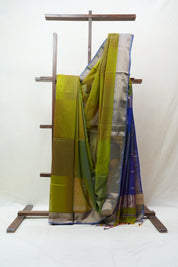Green Maheshwari Saree - SRGMS591