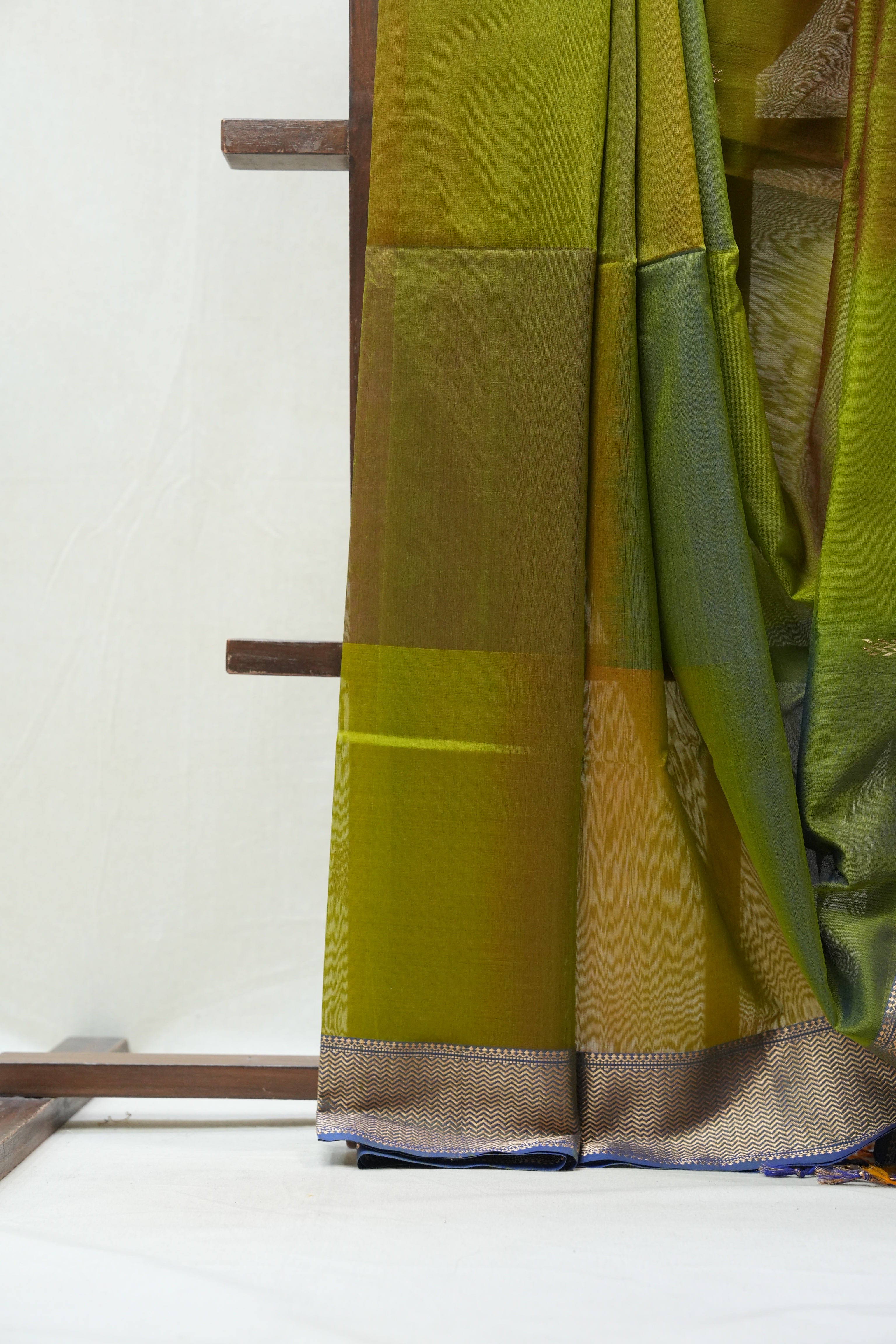 Green Maheshwari Saree - SRGMS591