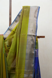 Green Maheshwari Saree - SRGMS591