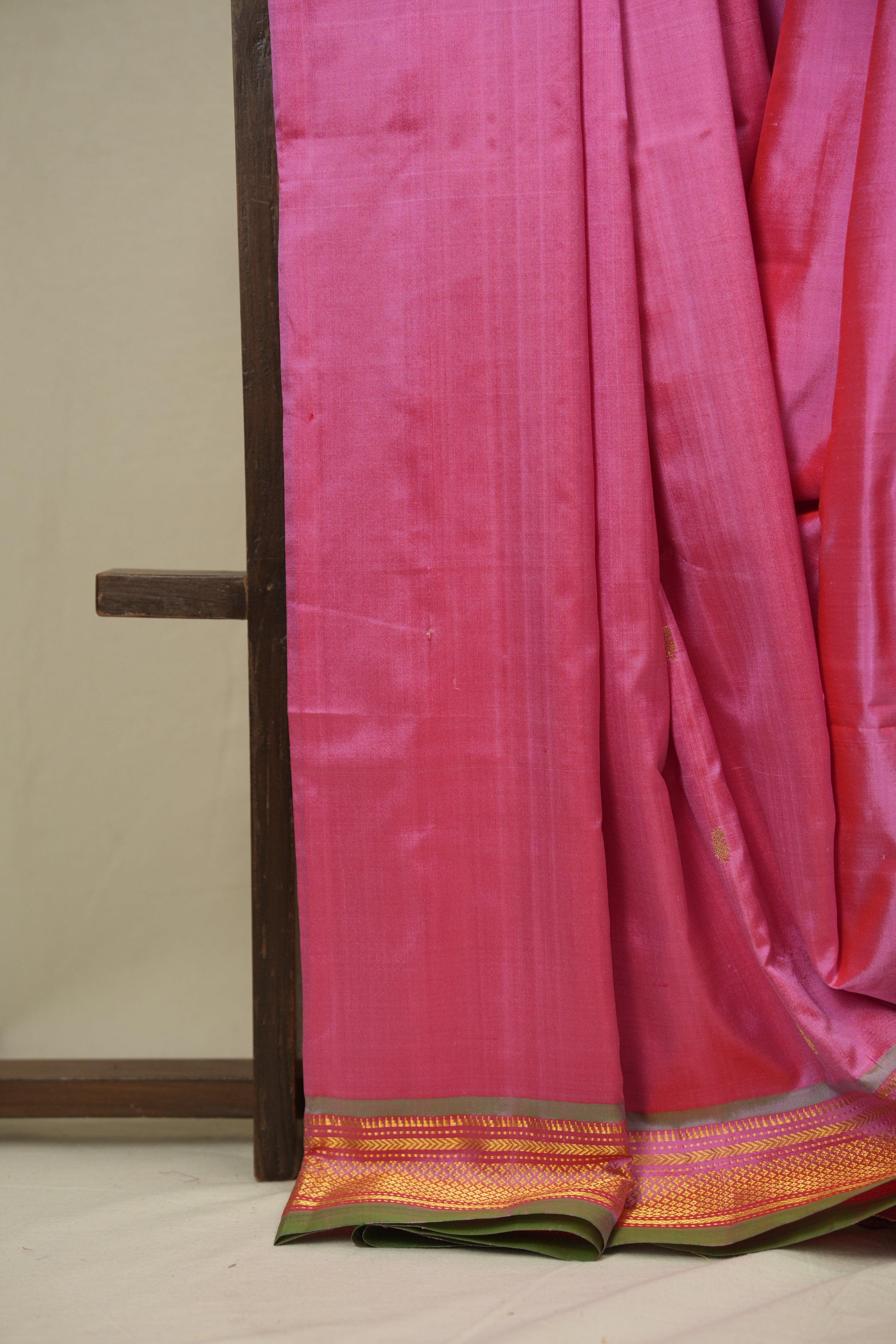 Pink Silk Paithani Saree - SRPSPS790