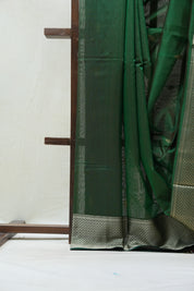 Green Maheshwari Saree - SRGMS589