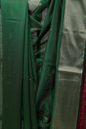 Green Maheshwari Saree - SRGMS589